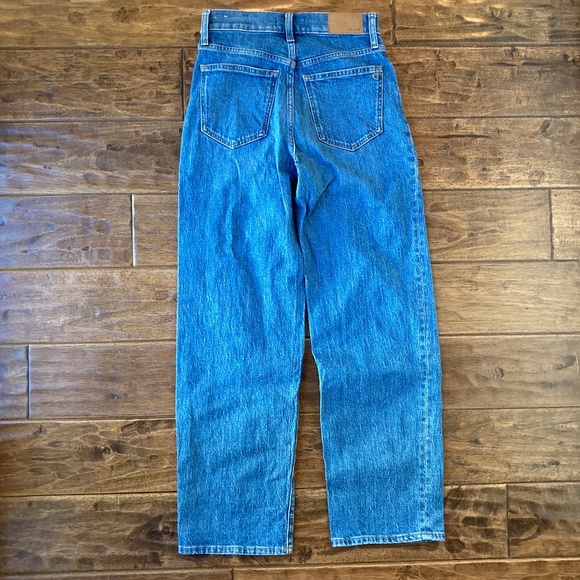 Madewell The Perfect Vintage Wide-Leg Jean in Medium Wash Women’s Size 25 - Picture 2 of 10